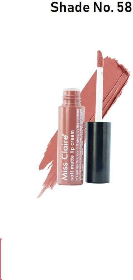 Miss Claire Soft Matte Lip Cream 58 Pink - 6 g