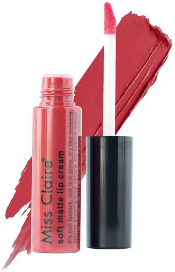 Miss Claire Soft Matte Lip Cream Liquid Lipstick Shade 1 - 6.5 GM