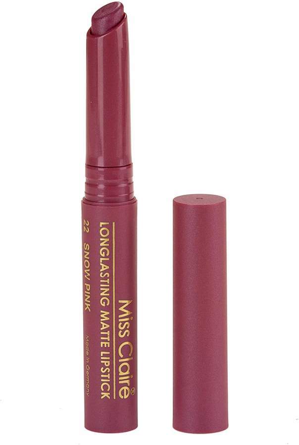 Miss Claire Longlasting Matte Lipstick Snow Pink 22 - 2 GM