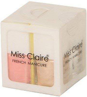 Miss Claire French Manicure Kit (4 X 1), Multi Multicolor - 36 ML