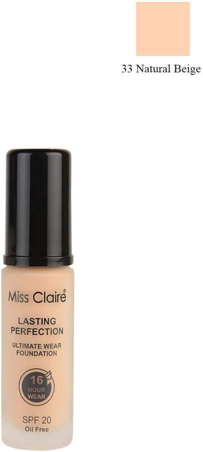 Miss Claire Ultimate Wear Foundation 33 Natural Beige - 30 ML