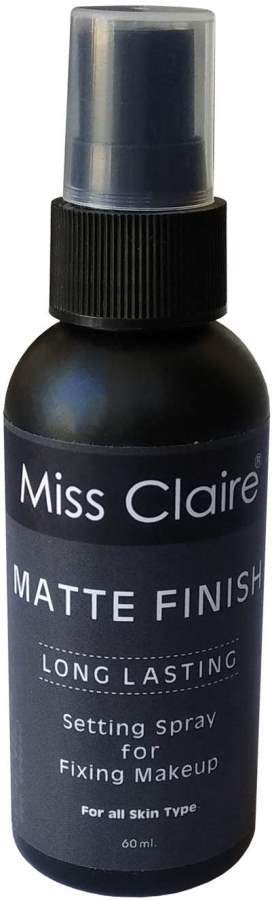 Miss Claire Fixing Spray For Makeup 01 Matte Finish Clear - 60 ML