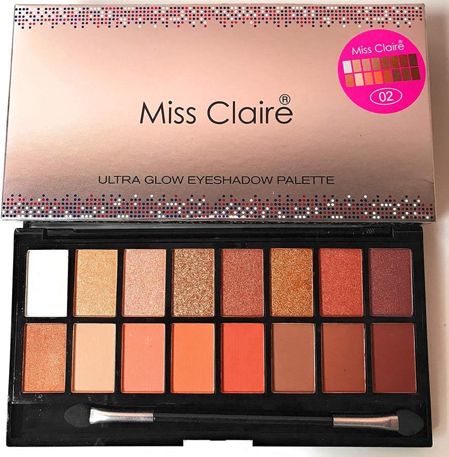 Miss Claire Ultra Glow Eyeshadow Palette 2 Multi - 16 g