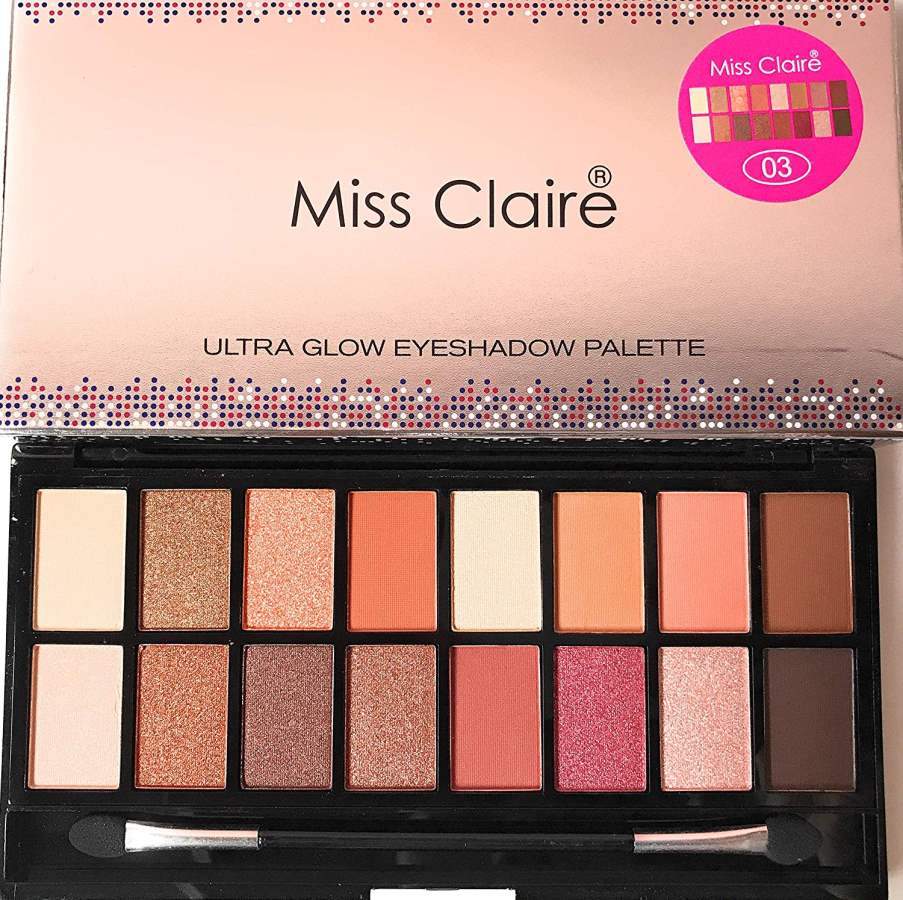 Miss Claire Ultra Glow Eyeshadow Palette 3 Multi - 16 g