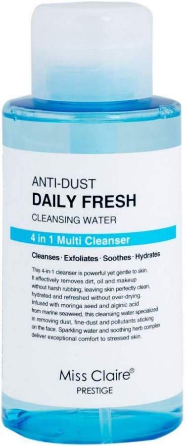 Miss Claire Anti Dust Daily Fresh Cleansing Water White - 400 ML