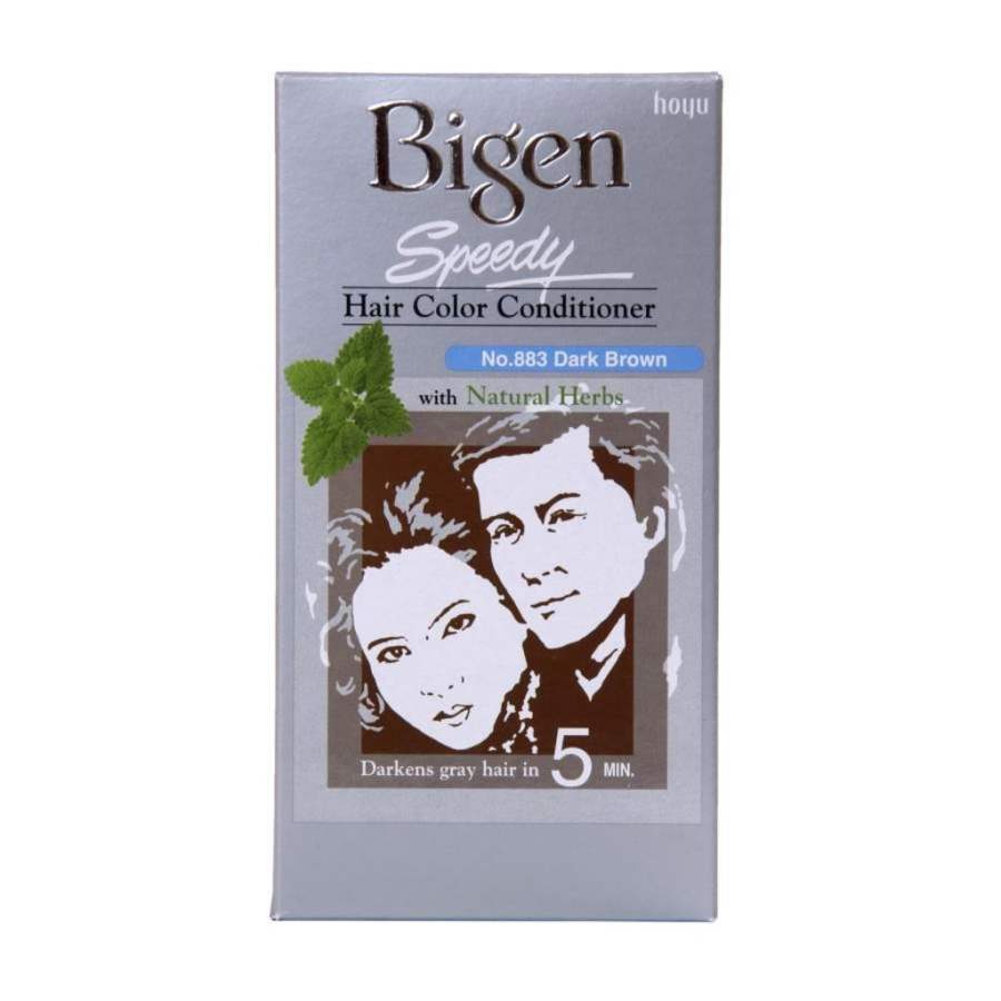 Bigen Speedy Hair Color Dark Brown 883 - 80 GM