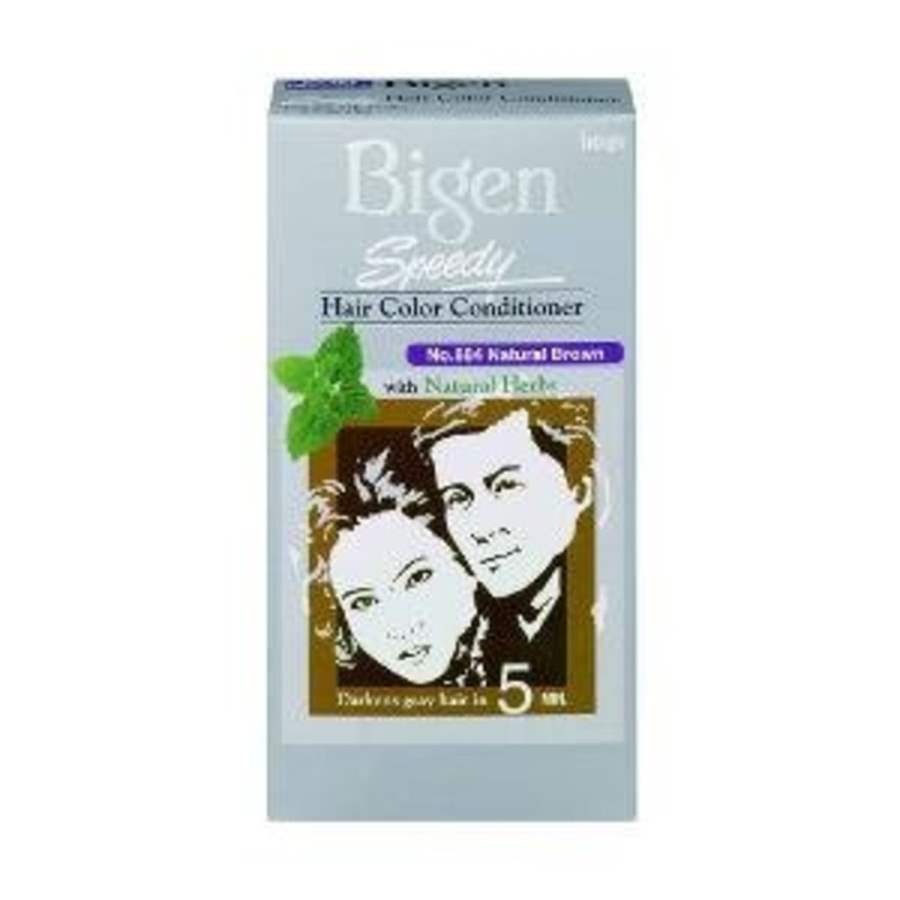 Bigen Speedy Hair Color Conditioner Natural Brown - 80 GM