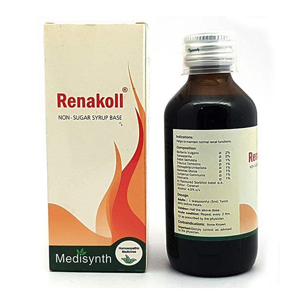 Medisynth Renakoll Non-Sugar Syrup - 120 ML