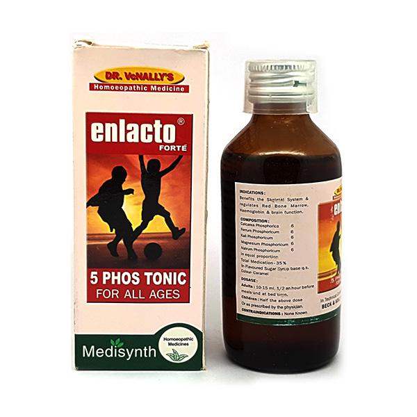 Medisynth Enlacto Forte 5 Phos Tonic - 125 ML