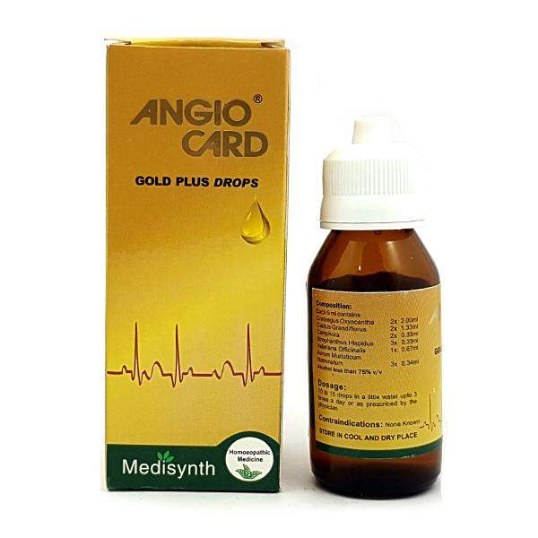 Medisynth Angio Card Gold Plus Drop - 30 ML