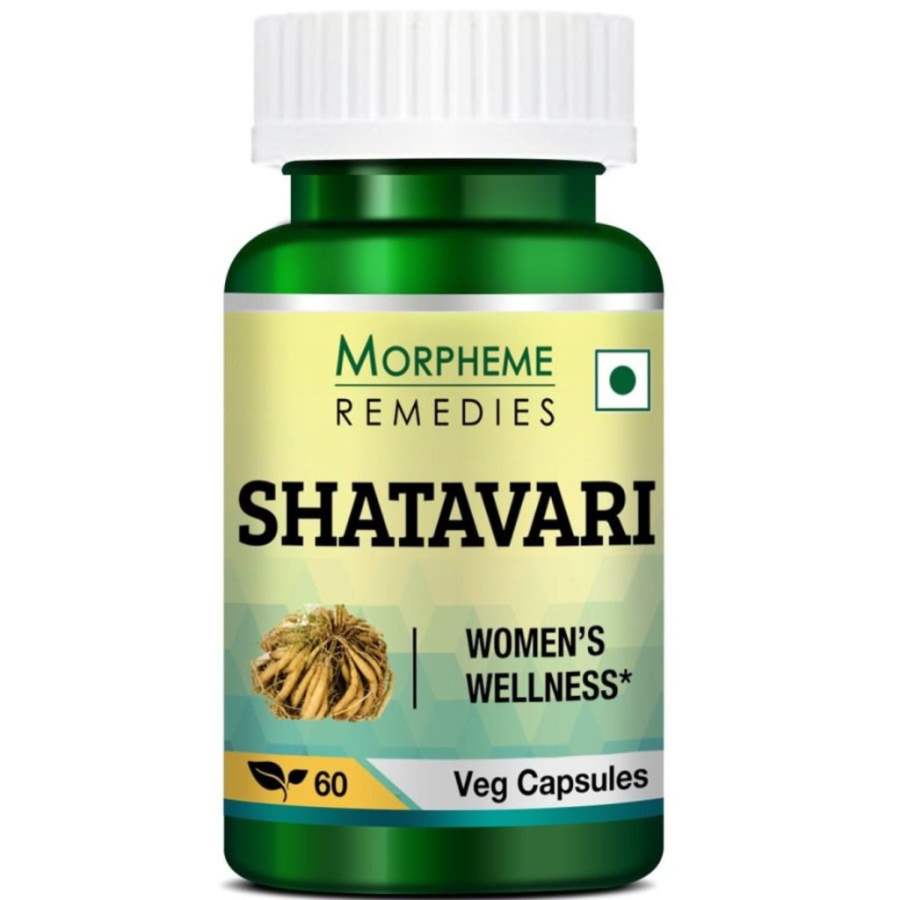 Morpheme Shatavari Capsules for Female - 60 Caps