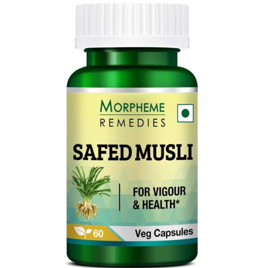 Morpheme Safed Musli Capsules - 60 Caps