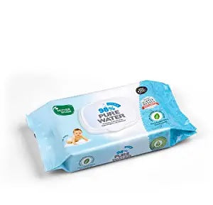 Mother Sparsh Pure Water Wipes - 60 pc