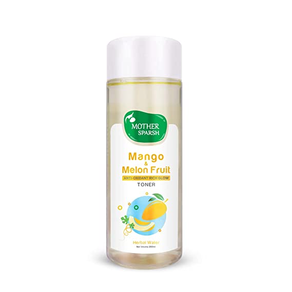 Mother Sparsh Mango & Melon Fruit Anti Oxidant Rich Glowing Face Toner - 200 ML