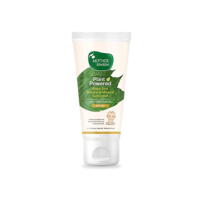 Mother Sparsh Natural Baby Sunscreen Lotion - 100 ML