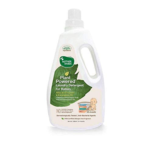 Mother Sparsh Plant Powered Baby Laundry Liquid Detergent - 1 L