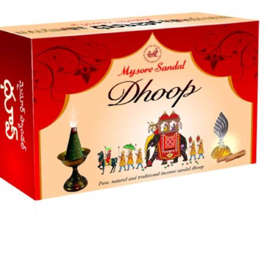 Mysore Sandal Dhoop - 24 Pcs (2 * 12 Pcs)