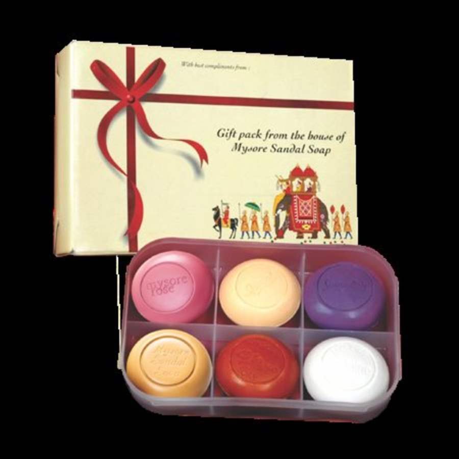 Mysore Sandal Gift Pack 6 in 1 - 150 GM