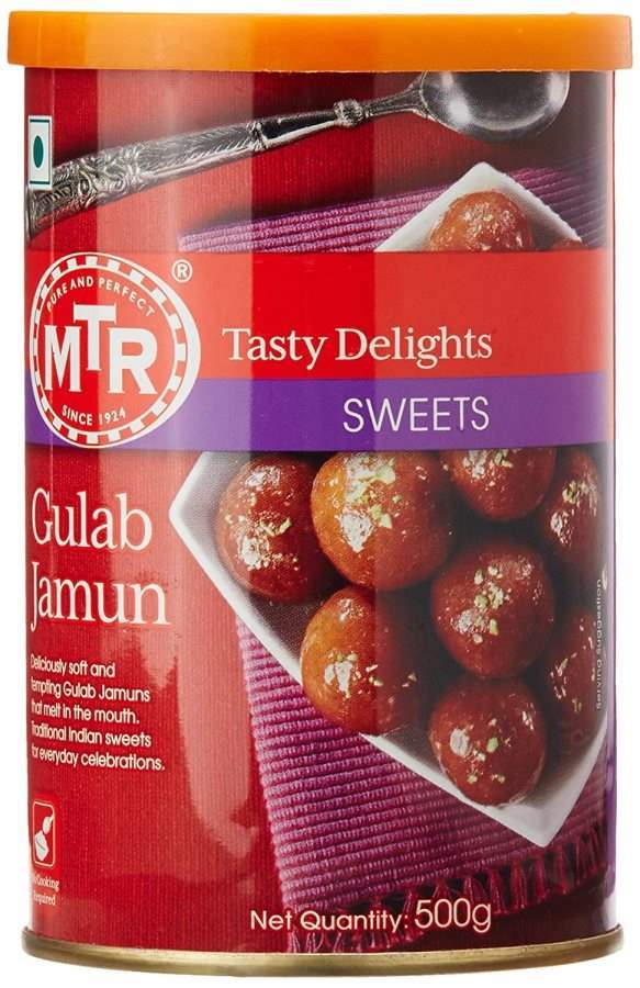 MTR Gulab Jamun Tin - 500 GM