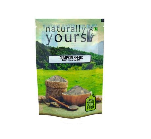 Naturally Yours Roasted and Salted Pumpkin Seeds - 50 GM