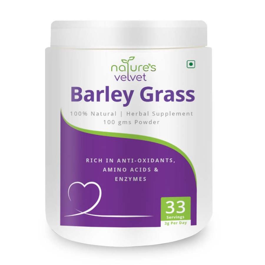 Natures Velvet Barley Grass Powder - 100 g