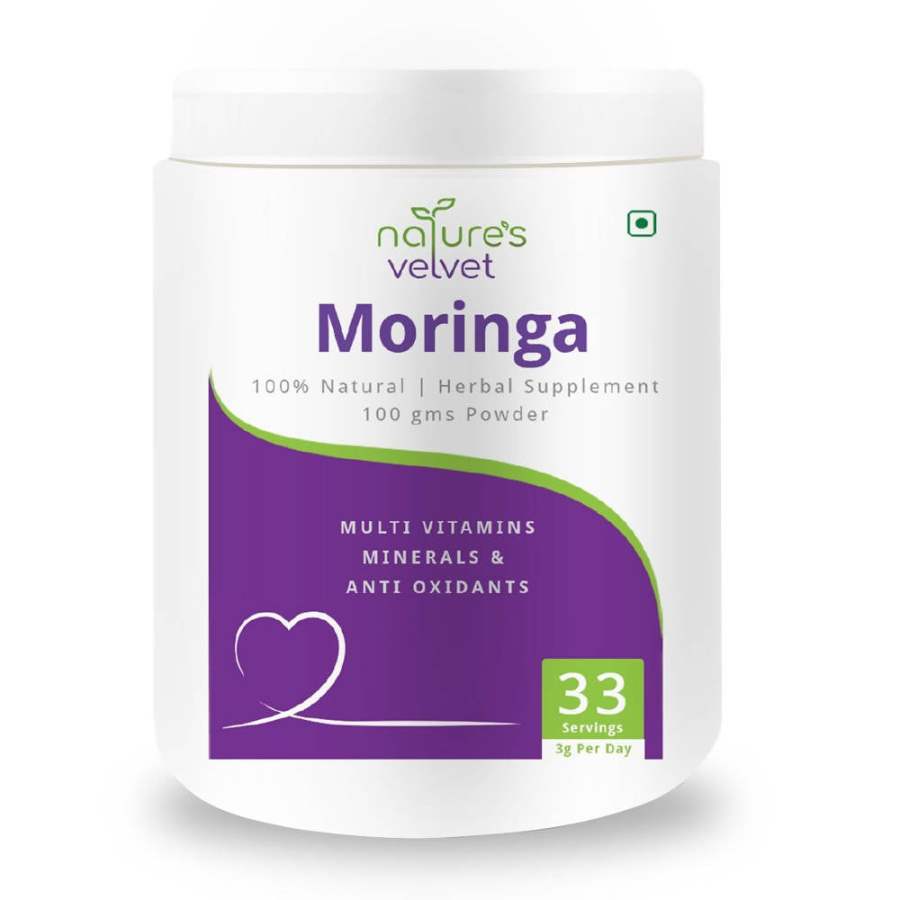 Natures Velvet Moringa Leaf Powder - 100 GM