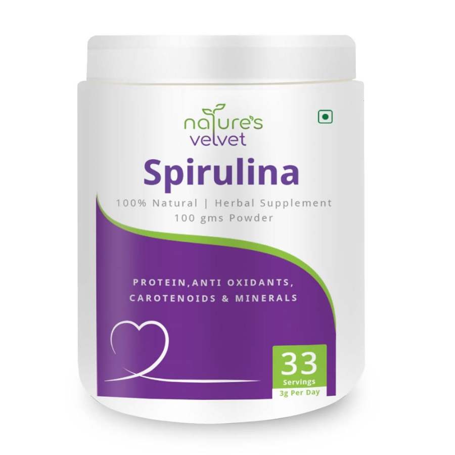 Natures Velvet Spirulina Powder - 100 g