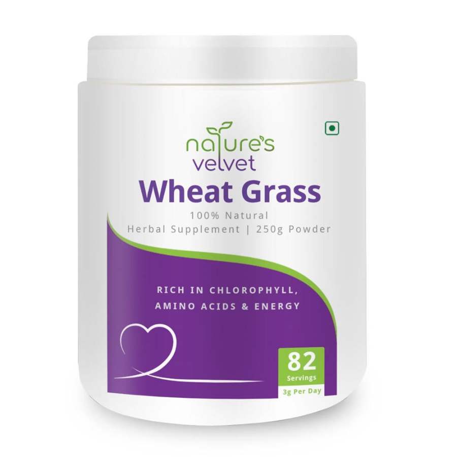 Natures Velvet Wheat Grass Powder - 100 GM