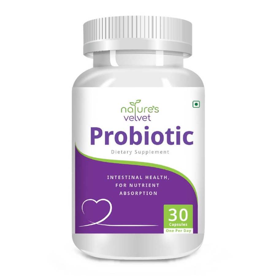 Natures Velvet Probiotics Capsules - 30 Capsules