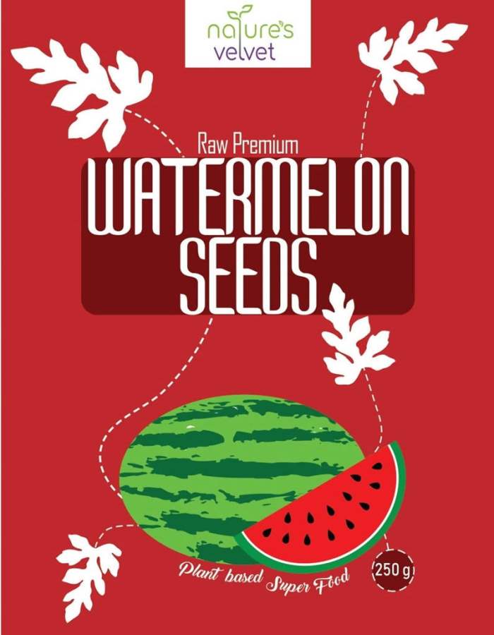 Natures Velvet Raw Premium Watermelon Seeds - 250 gm