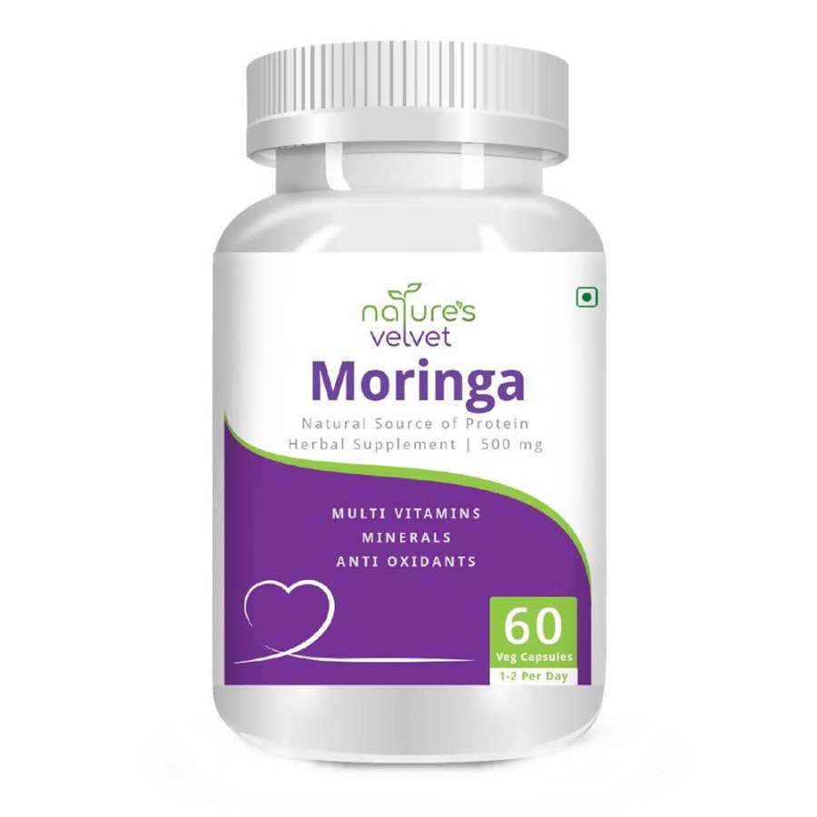 Natures Velvet Moringa Capsules - 60 Capsules