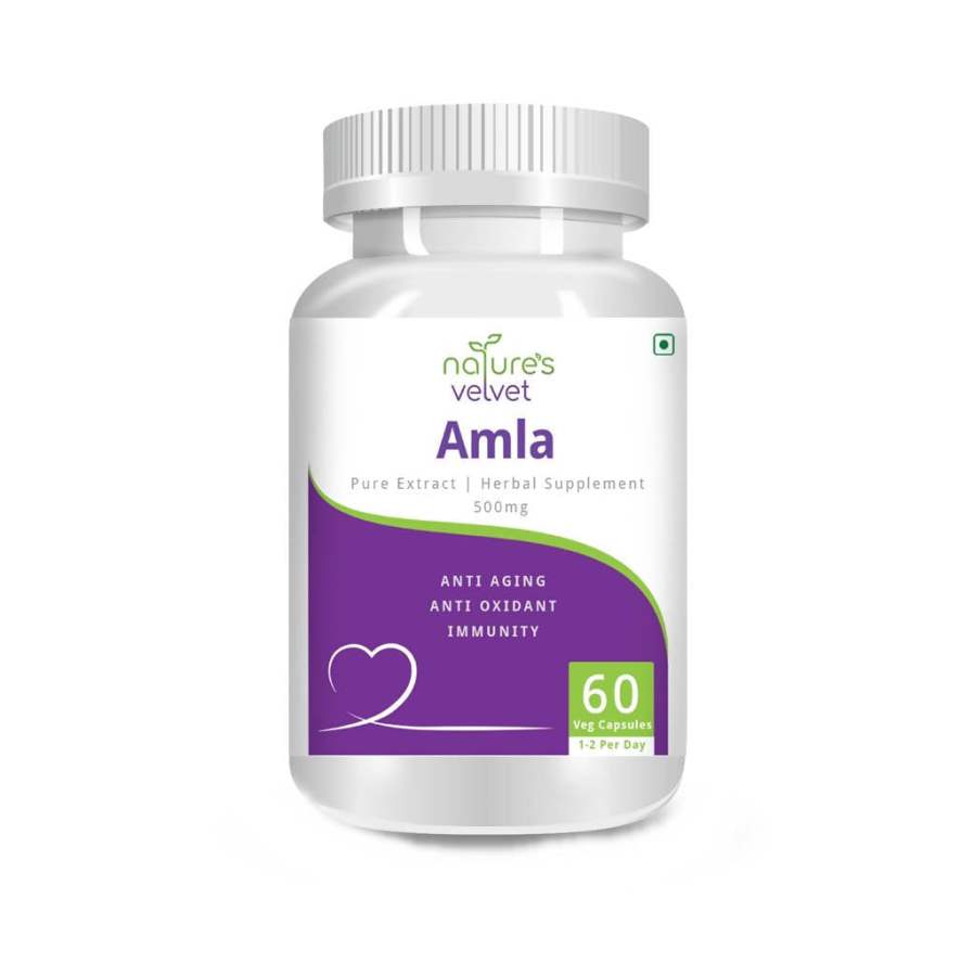 Natures Velvet Amla Capsules - 60 Capsules