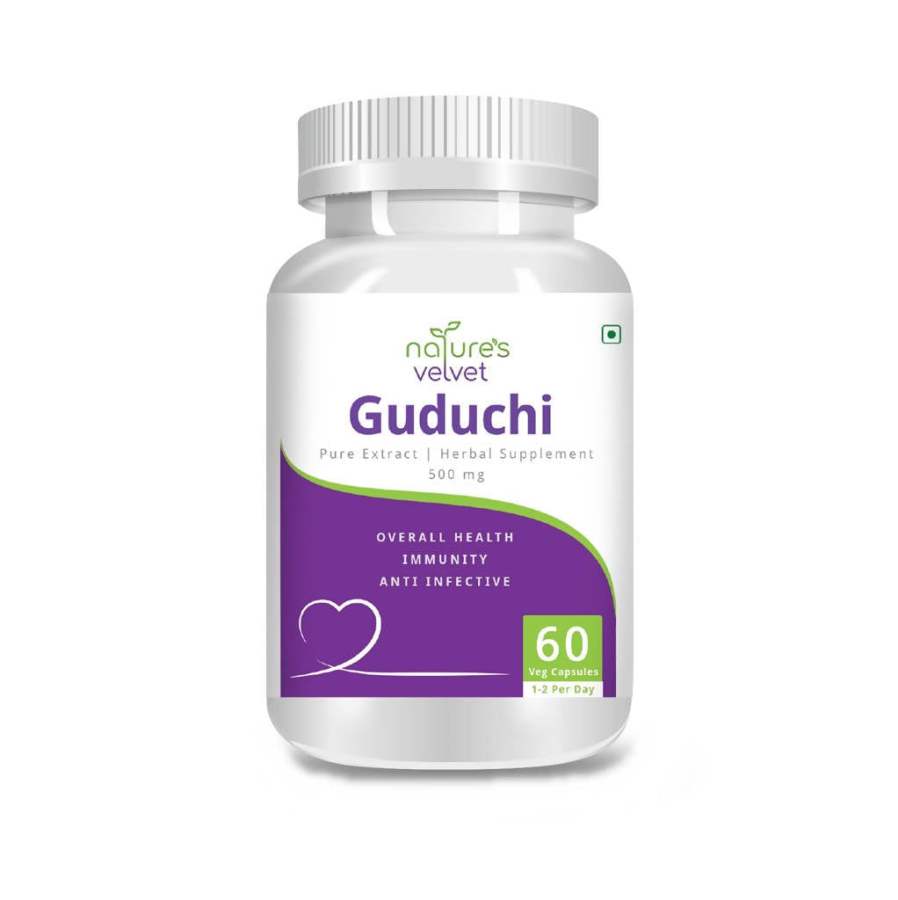 Natures Velvet Guduchi Capsules - 60 Capsules