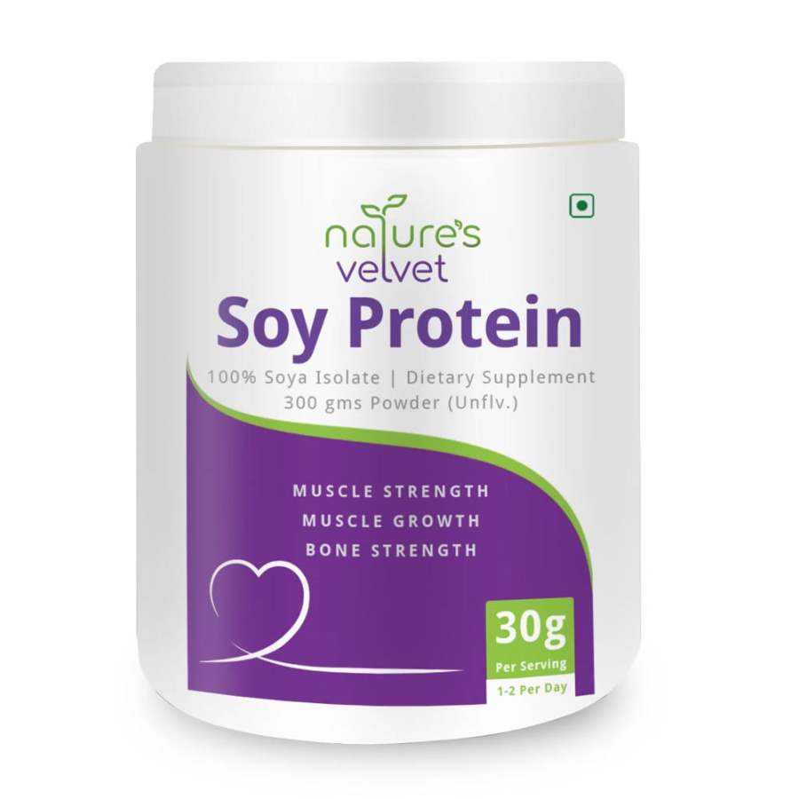 Natures Velvet Soy Protein Powder - 300 gm