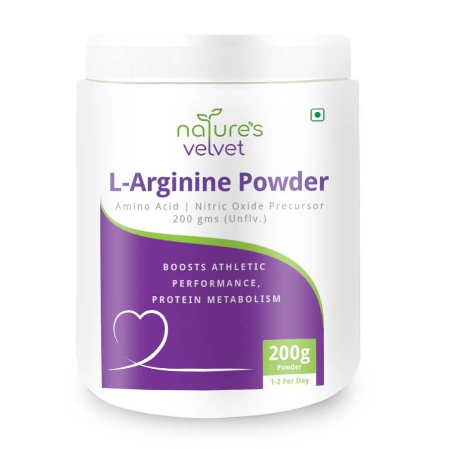 Natures Velvet L-Arginine Powder - 200 GM