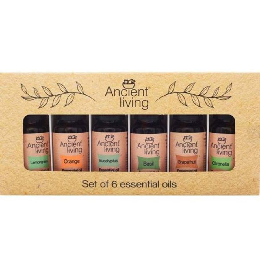 Ancient Living Set of 6 Essential Oils - 60 ML (Each 10 ML)