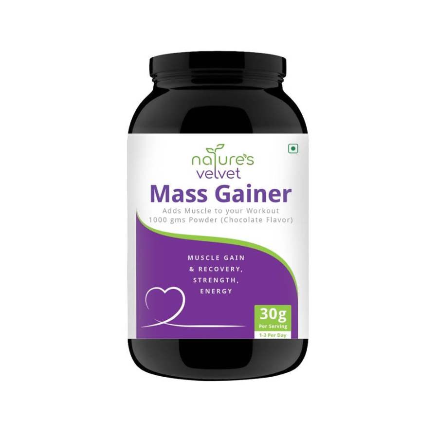 Natures Velvet Mass Gainer Powder - 1000 gm