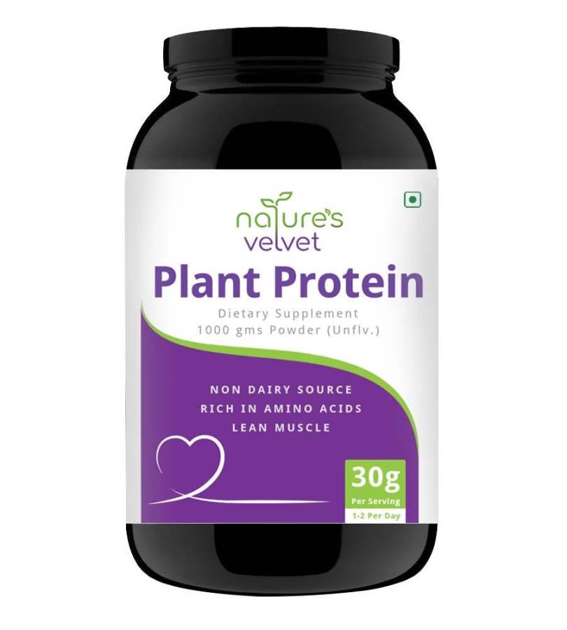 Natures Velvet Plant Protein Powder - 1000 gm