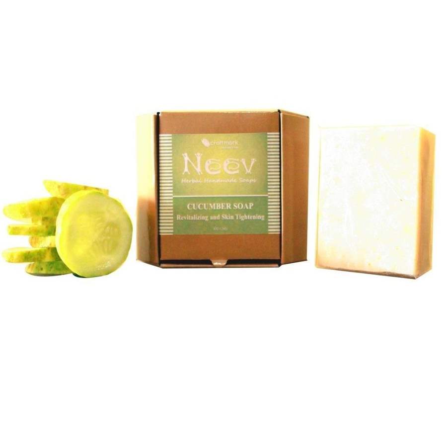 Neev Herbal Cucumber Handmade Soap - 100 GM