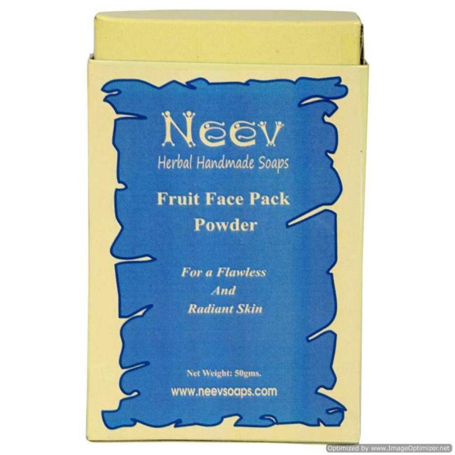 Neev Herbal Fruit Face Pack Powder For a Flawless And Radiant Skin - 50 GM