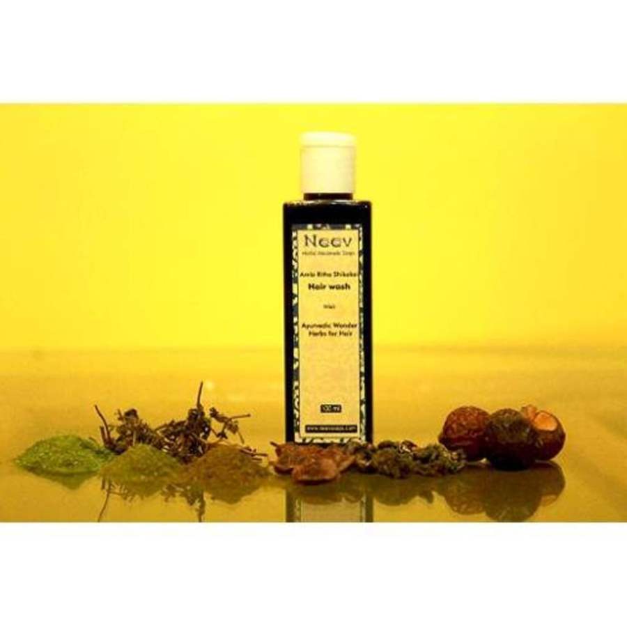 Neev Herbal Amla Ritha Shikakai Hair wash Shampoo - 100 ML