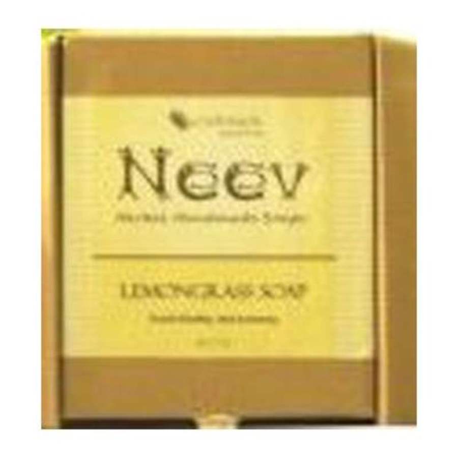 Neev Herbal Lemongrass Herbal Handmade Soap - 100 GM