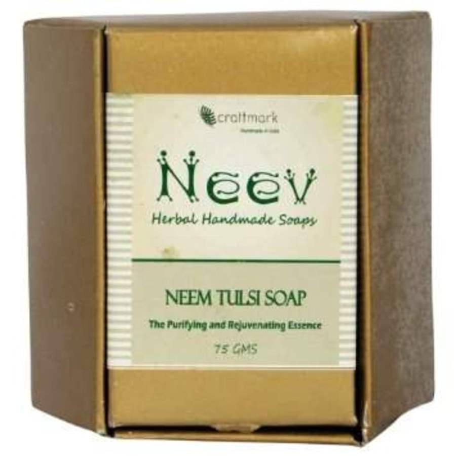 Neev Herbal Neem Tulsi Handmade Soap - 75 GM