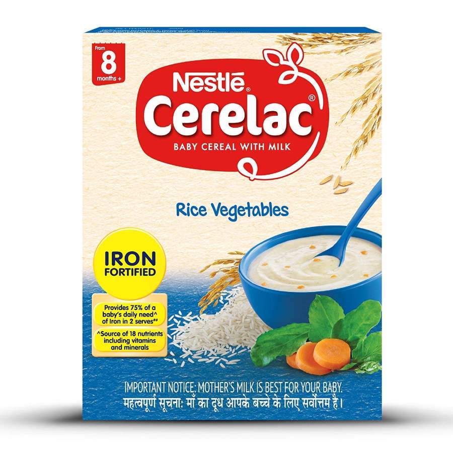 Nestle Cerelac Stage 2 Rice Vegetables - 300 GM