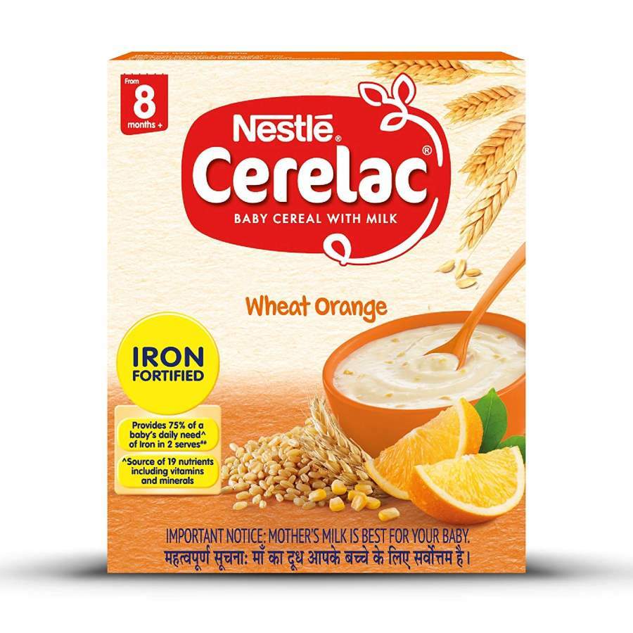 Nestle Cerelac Stage 2 Wheat Orange - 300 GM