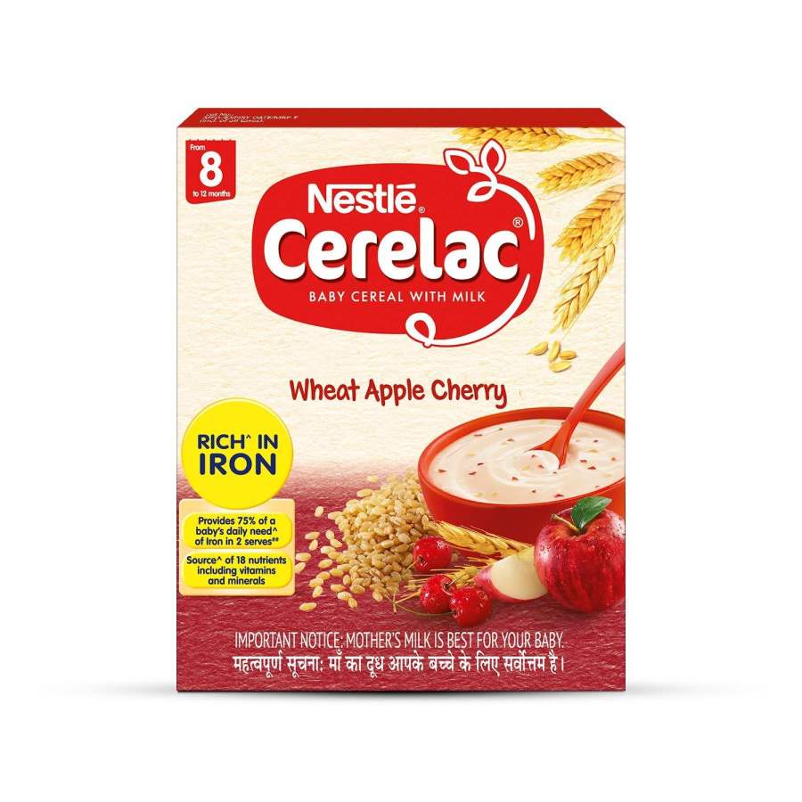 Nestle Cerelac Stage 2 Wheat Apple Cherry - 300 GM