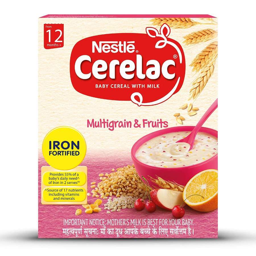 Nestle Cerelac Stage 4 Cereal Multigrain & Fruits - 300 GM