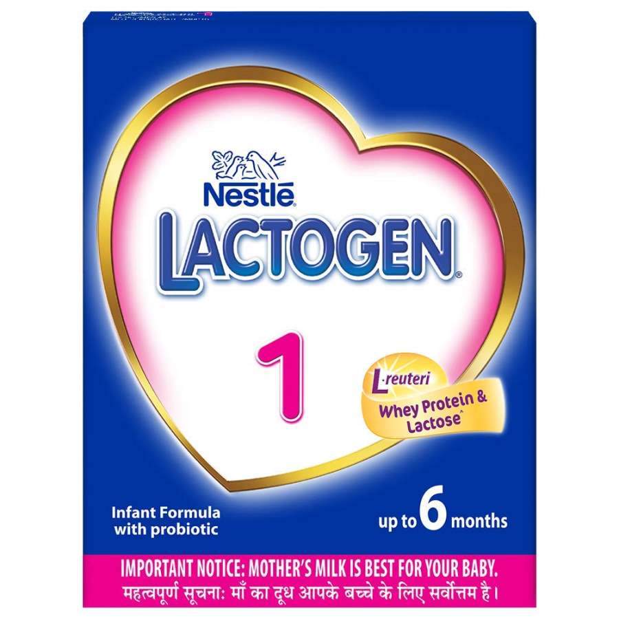 Nestle Lactogen 1 Infant Formula Powder Upto 6 months, Stage 1 - 400 GM