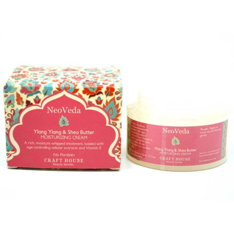 NeoVeda Ylang Ylang And Shea Butter Moisturizing Cream - 100 ML