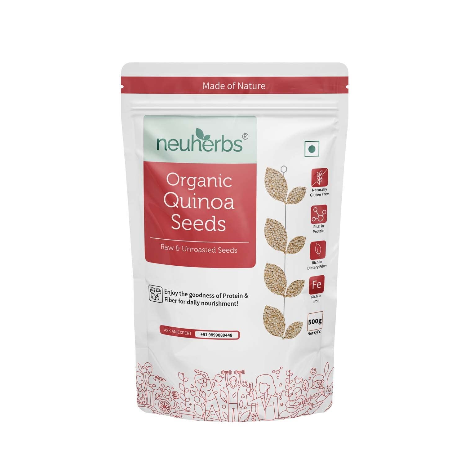 Neuherbs Quinoa - 500 GM